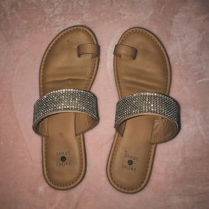 Target Rhinestone sandals